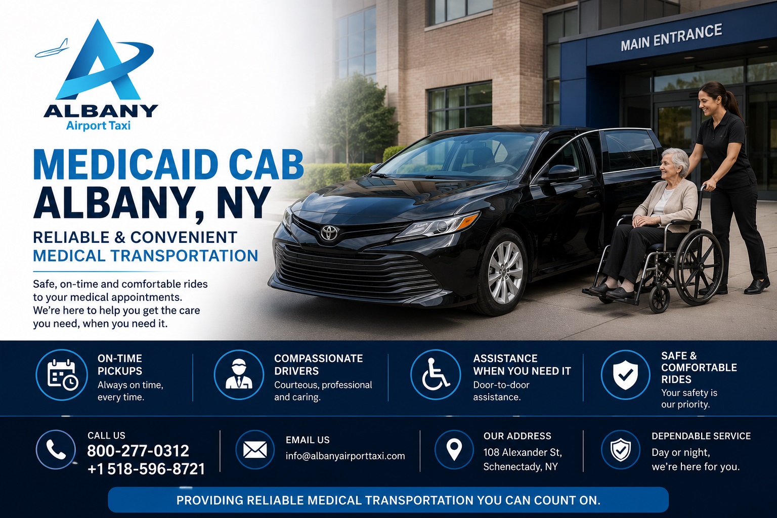 Medicaid Cab Albany NY